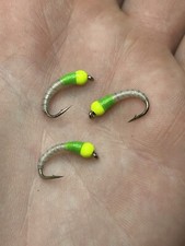 Eiretroutflies X3 Hothead Cat Stalking Bug Stillwater Trout Fly Size 10.