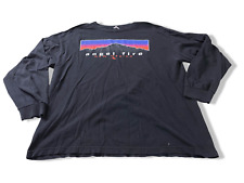 Vintage Men's Angel fire new Mexico Graphics black long sleeve tees in L|L29 W22