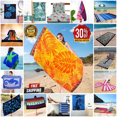 Beach towel quick dry jumbo - beach,