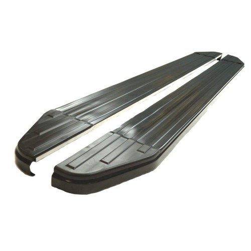 Black raptor side steps - black,