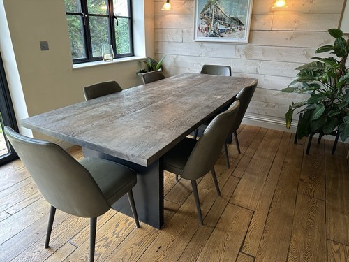 Large wooden dining - wooden,