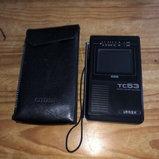 Citizen TC53 Pocket Colour Television & Case  Not Tested
