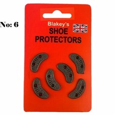 Shoe Protectors Segs No.6 Blakey's Segs Heel Plates  Metal Shoe Toe Heel &Toe