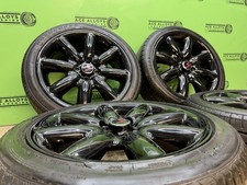 REFURBISHED GENUINE MINI COOPER S R53 R56 17” 4x100 ALLOY WHEELS + TYRES