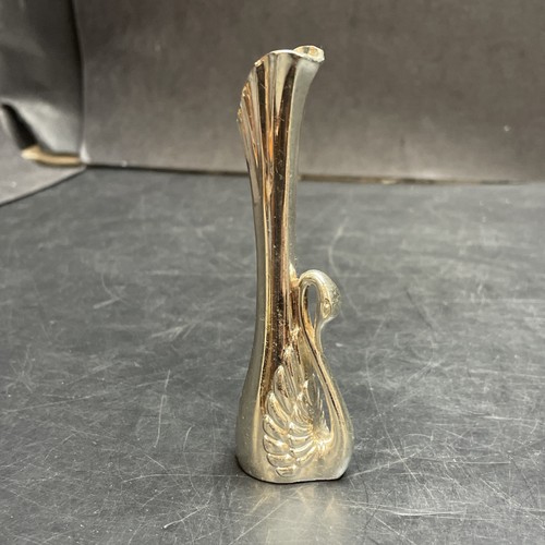 Vintage silver plated swan - plated,
