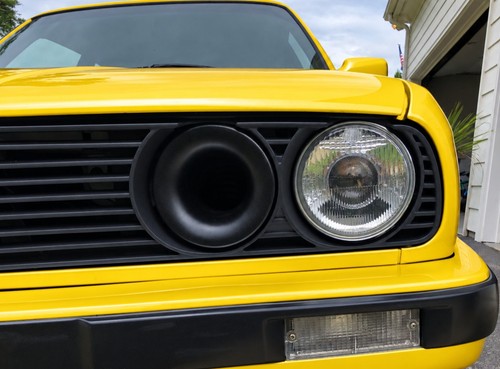 Bmw e30 headlight air intake - headlight,