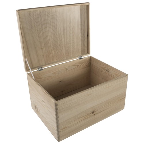 Large wooden storage - wooden, box