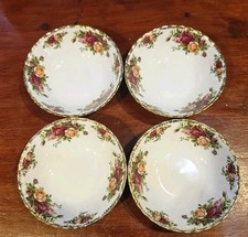 4 BONE CHINA ROYAL ALBERT OLD