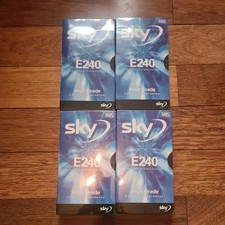 4 x Blank VHS Video Cassette