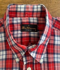 Ben Sherman vintage short sleeve shirt for Modette / Skinhead Girl ex condition.