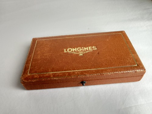 Vintage longines brown leather - longines,