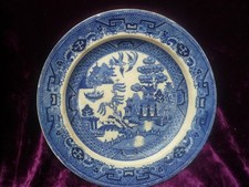 Antique Blue and White Willow