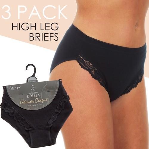 Womens black briefs - womens, knickers