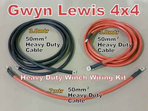 Winch wiring kit heavy duty - winch,