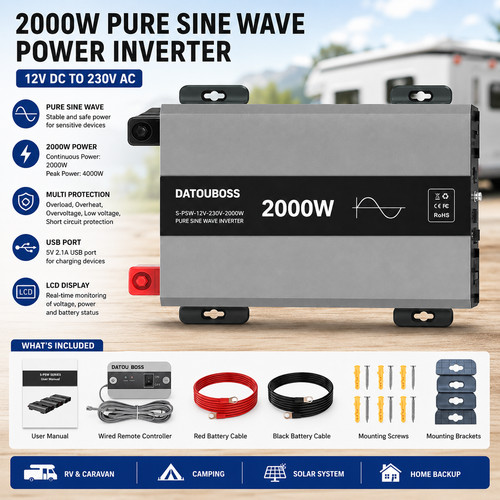 4000w pure sine wave power - 4000w,