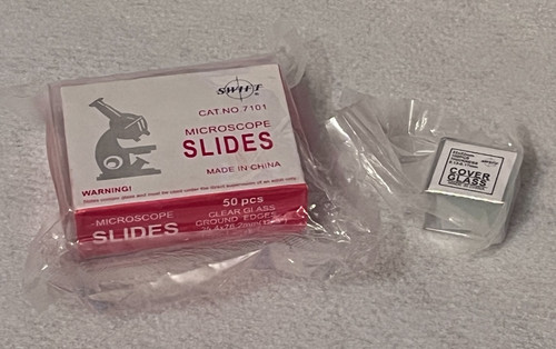 Blank microscope slides - blank,