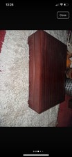 Antique Wooden Cutlery Box