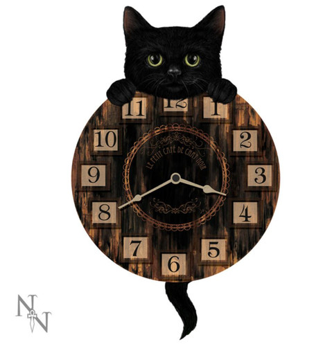 Nemesis now black cat - nemesis, wooden