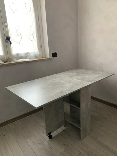 Kitchen dining table concrete - dining,