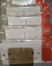 5 x MK K2747 Double Socket