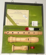 VINTAGE! Moeck Rottenburgh Alto Recorder Model 239 Maple Straight Windway