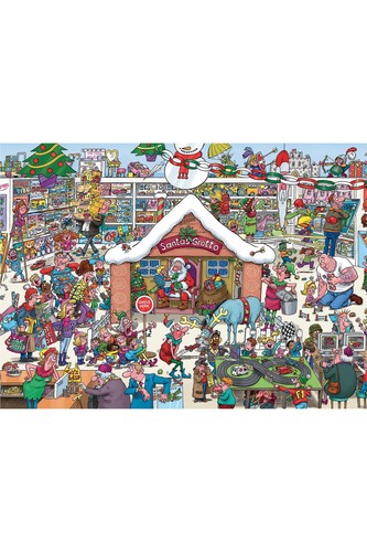 Santa grotto 1000 piece - santa’s,