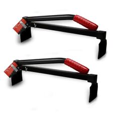 Pro Adjustable x2 Brick Tongs Lifter Bricks Lifting Carrying Carrier 6-10 bricks