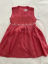 Girls Smocked Dress - Pink