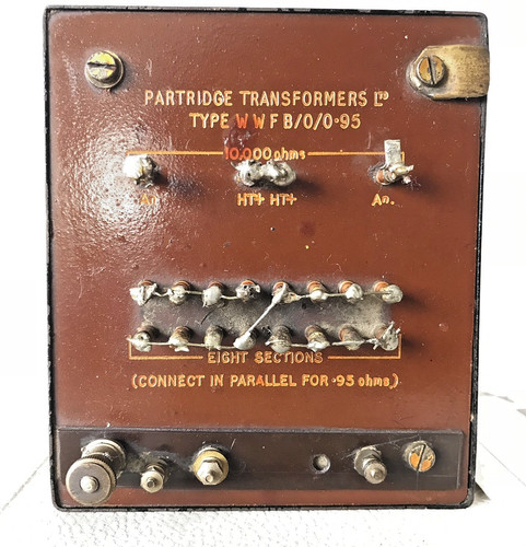 Partridge output transformer - output,