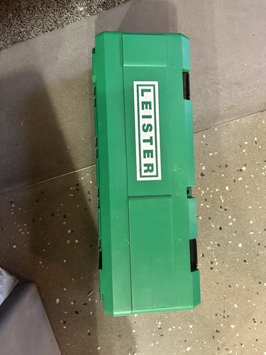 Leister triac hot air welding - hot,