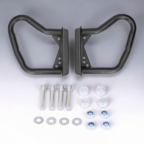 Motorcycle engine guard crash - engine,