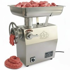 KRD Professional Meat Mincer 220kg/h Stainless steel TK22