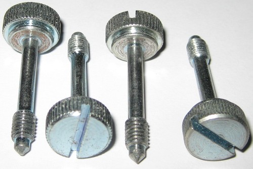 Slotted knurled captive - 4,