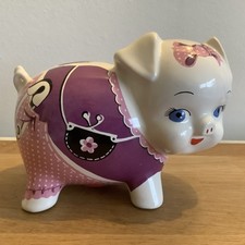 Vintage James Sadler Moneybox Pig Beautiful Condition