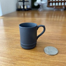 Wedgwood Black Basalt Miniature Tancard Mug From Japan