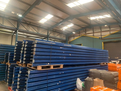 Warehouse pallet racking used - warehouse,