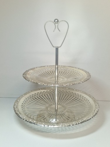 Vintage silver tone two - vintage, silver-tone
