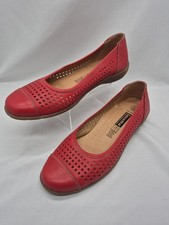 Loretta Stylish Red Punched