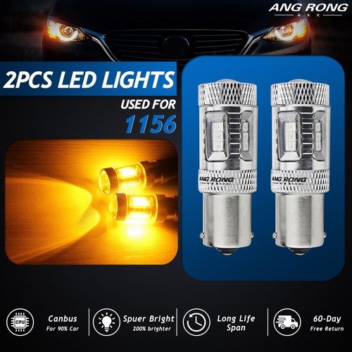 Amber 1156 ba15s - 1156, smd