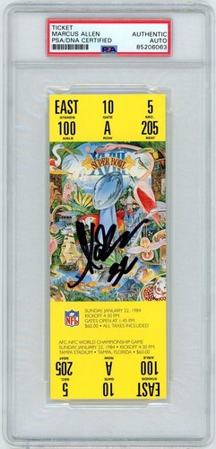 Marcus allen signed - allen, replica