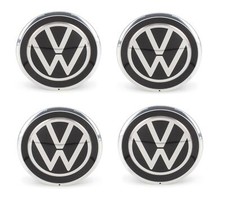 VW UP! E-UP! GENUINE WHEEL CENTER HUB CAP 4xPCS 1S0601149JFOD