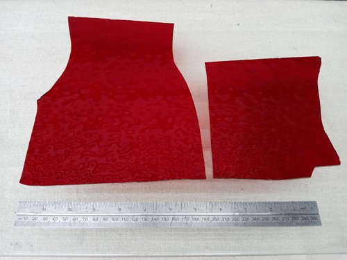 Stained glass offcuts red - stained, offcuts.