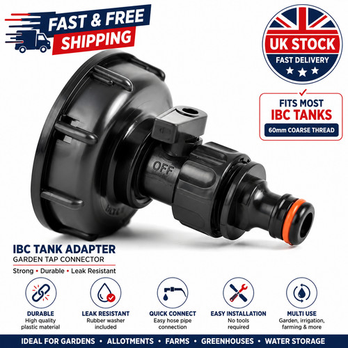 Ibc tank adaptor connector - tank,