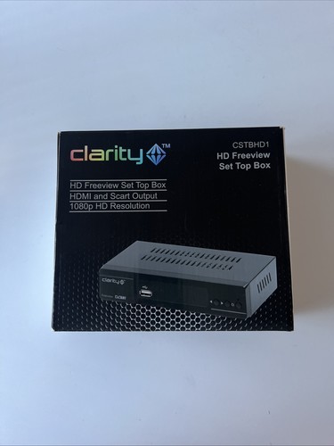 Clarity freeview box set top - box, set-top