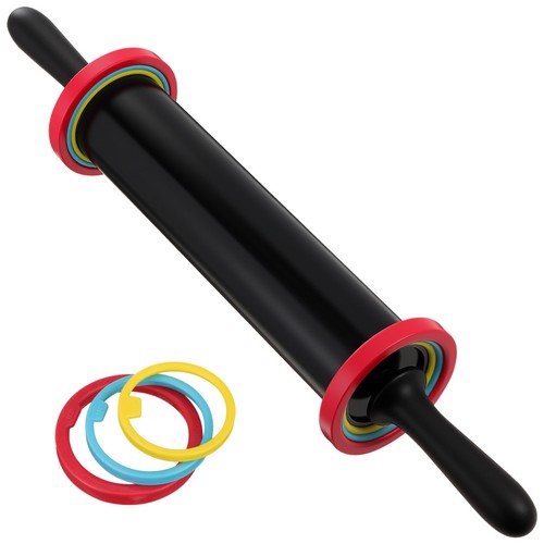 Rolling pin with thickness - rolling,