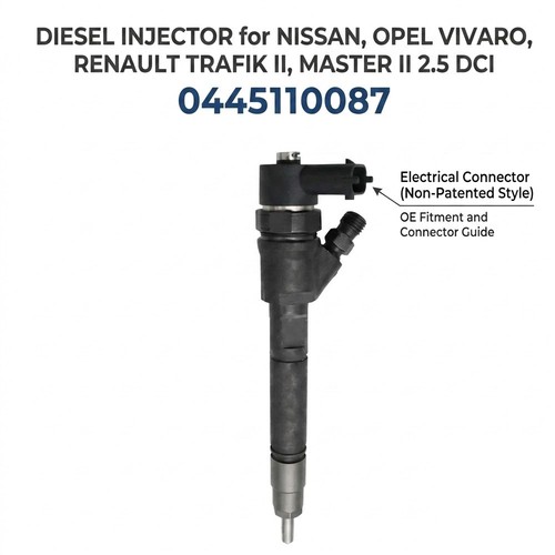 0445110087 new fuel injector - fuel,