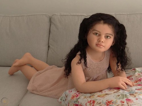 Painted reborn doll kit - doll,