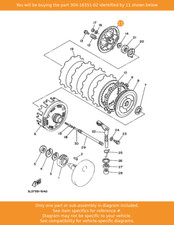 YAMAHA Plate, Pressure 1