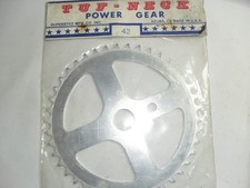 Tuf-Neck BMX chainring silver