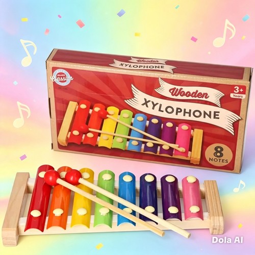 Kids wooden xylophone - kids,